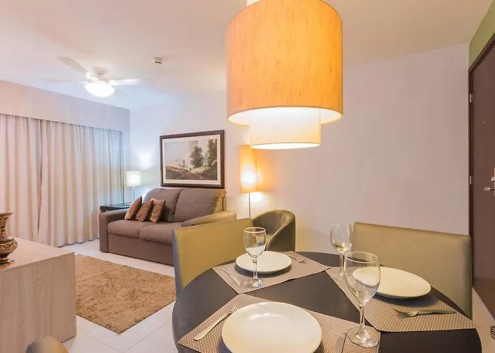 NOB2105 Excelente Flat em Boa Viagem com 2 quartos